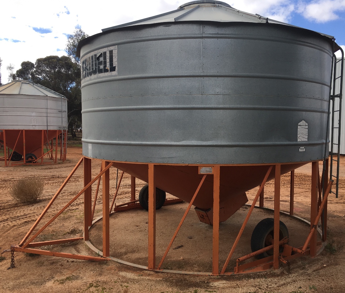 28mt Sherwell Field Bin Machinery & Equipment Grain Storage
